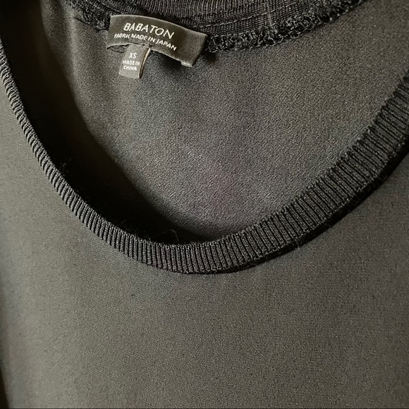 Aritzia BABATON Black Crop Top - Picture 3 of 4